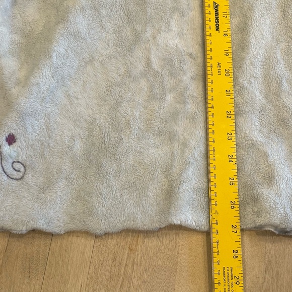 Disney Eeyore Ivory Fleece Pullover Embroidered Turtleneck Size XL - Picture 12 of 12